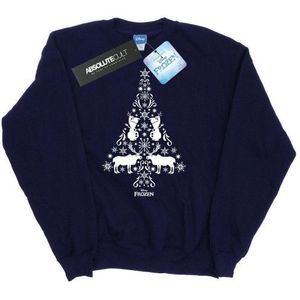 Li-cense Disney dames frozen kerstboom sweatshirt