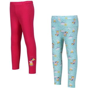 Regatta - Peppa Pig Legging - 2-Pack - Kinder - Kleur: Multicolor