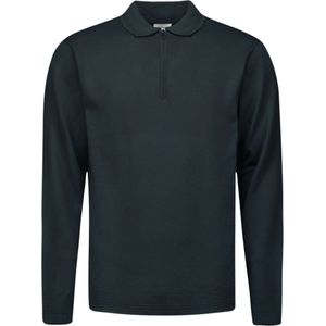 No Excess Pullover polo half zip night