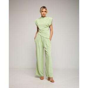 Broeken - Rechte Broeken met Figuurnaden