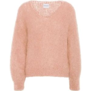 American Dreams - Milana - Pullover - Perzik - 78% Mohair, 18% Polyamide, 4% Wol