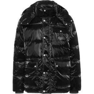 Plein Sport - Nylon Puffer Jacket - Dames - Zwart