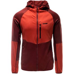 Hi-Tec - Camil - Heren Tussenjas - Polyester - Met Kap - Lange Mouwen - Rits