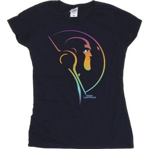 Li-cense Disney dames lightyear gemengd staar katoenen t-shirt