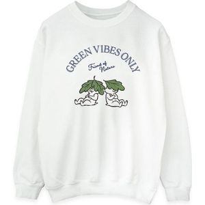 Sweater - Gedrukt - Katoen/Polyester - Lange Mouwen - Ribbed Halslijn