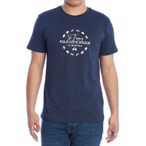 La Martina - YMR321-JS206 - Heren T-shirt - Regular Fit - Korte Mouwen