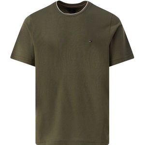 Tommy Hilfiger - T-shirt - Groen - Korte Mouwen - Regular Fit