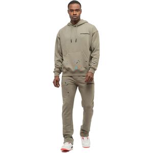 Tom Barron - Heren Trainingspak - Paint Splatter - Oversize