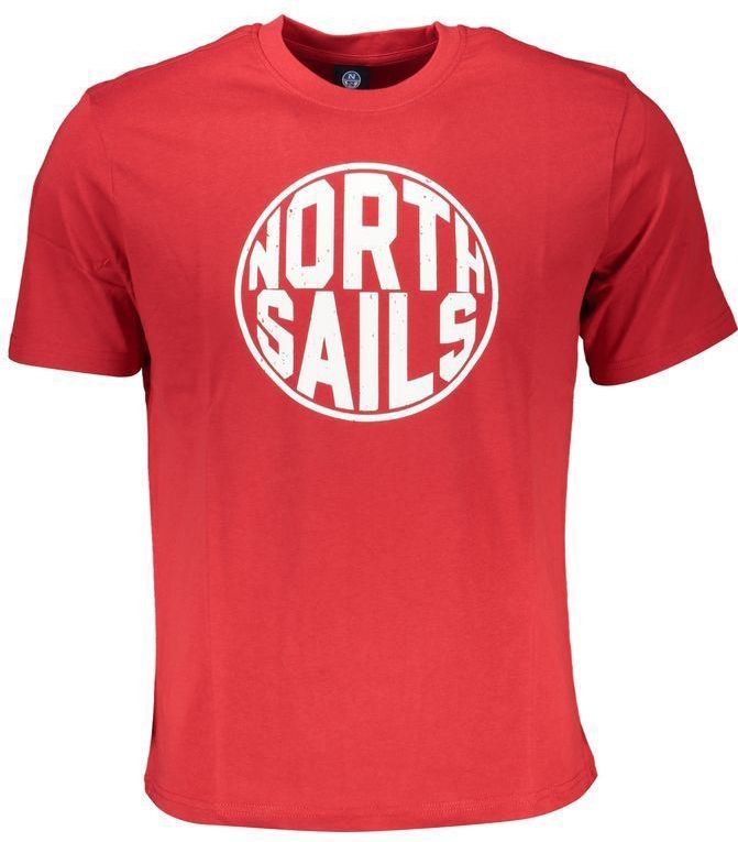 T-shirts - Rood - Circle Logo Tee - Korte Mouwen