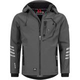 Arctic Seven - Softshelljack - Grijs - Tussenjas - Wind- en Waterafstotend