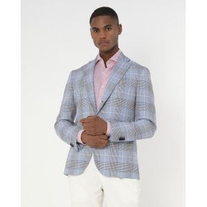 Dutch Dandies - Damon - Colbert - Lichte Paarse Kleine Ruit