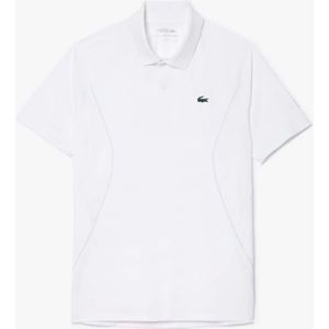 Lacoste - Tennis x Novak Djokovic - Poloshirt - Wit - Regular-Fit