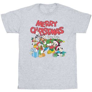 Li-cense Disney heren mickey and friends winter wishes t-shirt