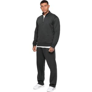 Enzo Milano - Heren Half Zip Sweatshirt - Trainingspak Set