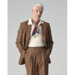 Dutch Dandies - Arno Kantelberg Pak - Bruin - 100% Wol