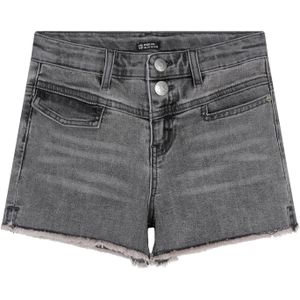 Indian Blue Meiden korte jeans short pocket grey denim