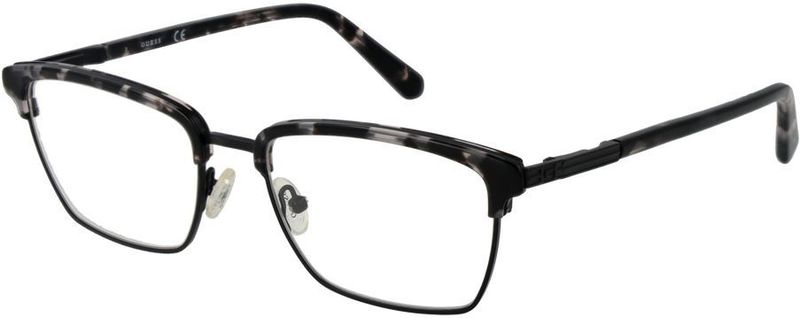 Guess - Metalen Brillenframe - Zwart - Heren
