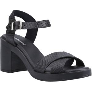 Hush Puppies - Georgia - Sandalen - Zwart/Slang
