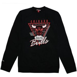 Mitchell & Ness - Chicago Bulls - Heren Sweater - Zwart