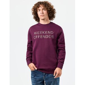 Weekend Offender - Warwick - Sweatshirt - Berry