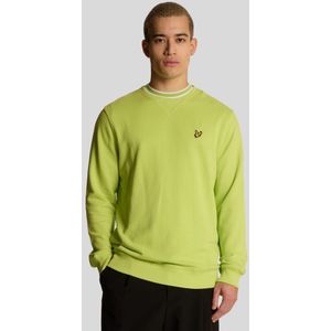 Lyle & Scott - Rundhals Sweatshirt - Limoengroen