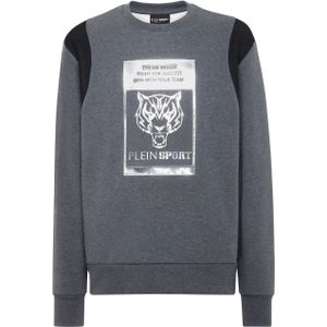 Plein Sport - Sweatshirt Tiger - Grijs - Heren - Katoen