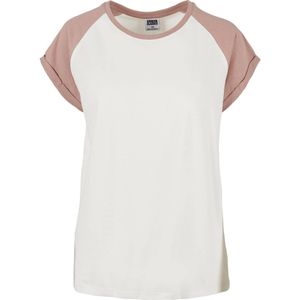 Urban Classics Dames contrast raglan t-shirt