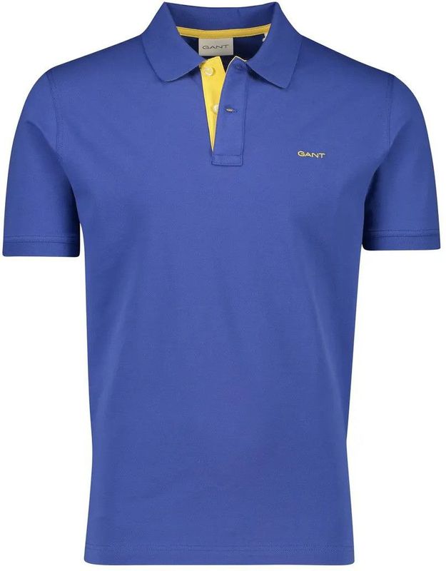 Gant Regular fit contrast pique rugger polo