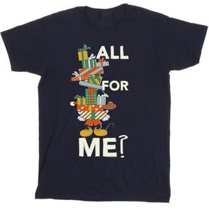 Li-cense Disney heren mickey mouse presenteert alles voor mij t-shirt