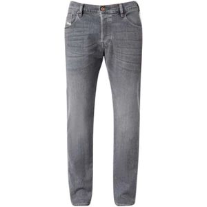 Diesel - D-Yennox - Lichtgrijze Jeans - Taps Toelopend