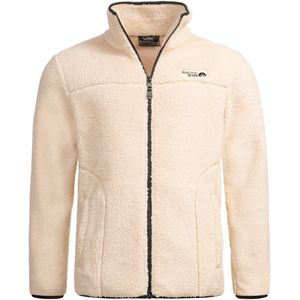 Arctic Seven - Fleecejas - Beige - Heren - Warme Outdoorjas met Rits