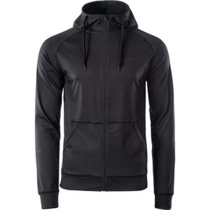 Hi-Tec - Heren Full Zip Hoodie - Geborsteld - Met Lange Mouwen - 2 Voorzakken