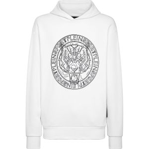 Hoodie - Capuchon - Sweatstof - Logoprint - Normale Pasvorm