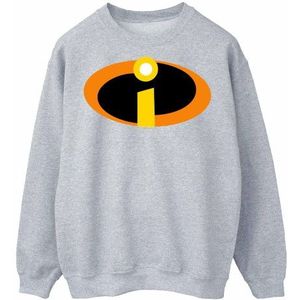 Li-cense - The Incredibles - Sweatshirt - Zwart - 50% Katoen, 50% Polyester, Gedrukt, Crew Neck