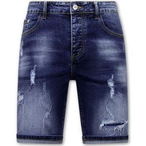 Enos Korte broek stretch denim short