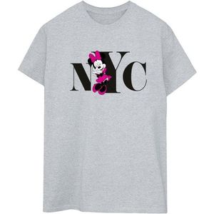 Li-cense Disney dames minnie mouse nyc katoenen vriendje t-shirt