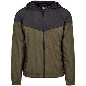 Urban Classics Heren tech windrunner tweekleurig windjack