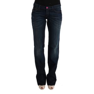 Costume National Dames Blauwe Katoen Regular Fit Denim Jeans