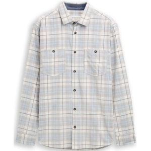 Tom Tailor - Overhemd - Ecru - Coruduroy Check