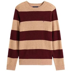 TOMMY HILFIGER - Gebreide Pullover - Regular Fit - Effen - Hoge Ronde Hals