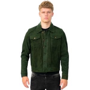 Heren - Truckerjack - Geitensuède - Taraz