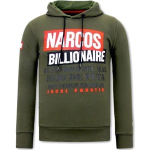 Local Fanatic Hoodie print narcos billionaire