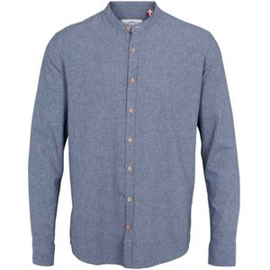 Kronstadt Ks3321 johan crepe henley shirt navy