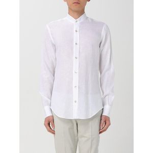 Linnen Mandarin Col Shirt