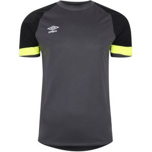 Umbro - Korte Mouwen Doelman Shirt - Zwart Geel - Heren