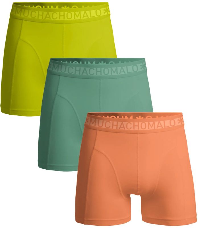 Muchachomalo Heren 3-pack boxershorts effen