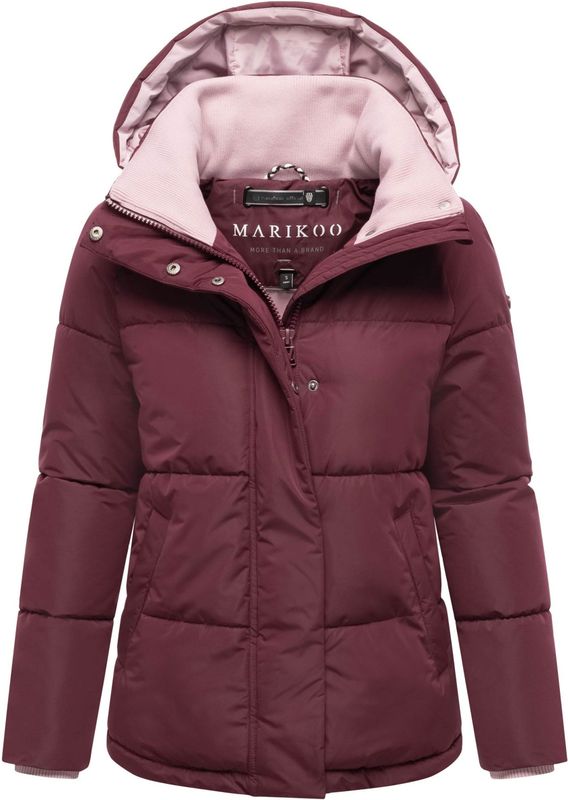 Marikoo - Omariaa - Gewatteerde Jas - Colorblock - Afneembare Capuchon