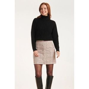 Smashed Lemon - 24569 - Rok - Lichtroze - Textuur - Korte