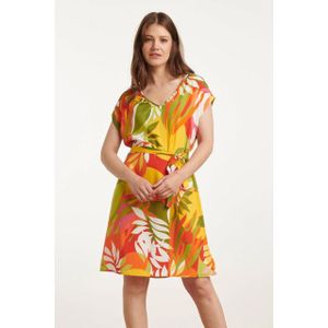 Smashed Lemon - 25155 - Jurk - Multicolor - Bladprint
