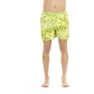 Strandshort - Groen - Polyester - Met Print